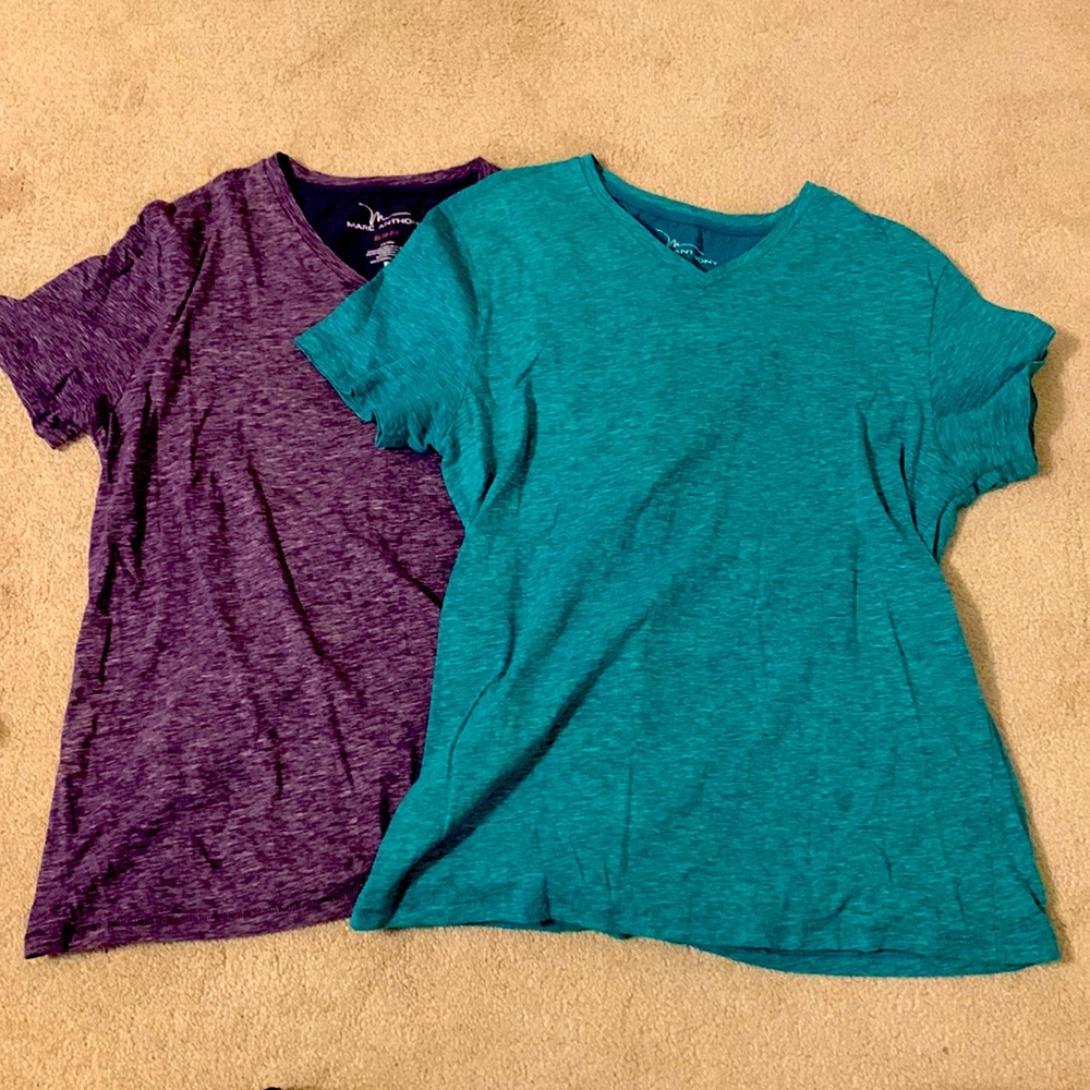 2 Men’s Marc Anthony Slim Fit Tees